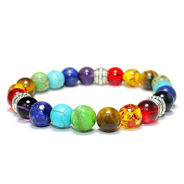 Ocho planetas al por mayor pulseras de onyx